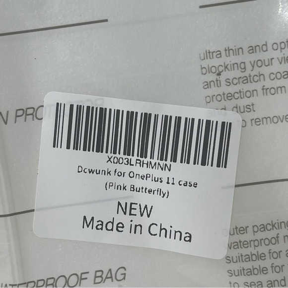 Mobile Case onePlus 11 Case pink Butterfly - Picture 5 of 5